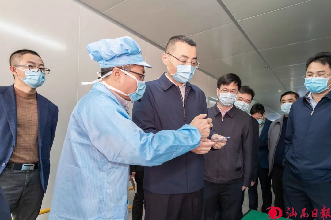 逯峰调研中央商务区和汕尾高新区红草园区时要求抢抓生产建设 高规格高质量推动发展2.jpg
