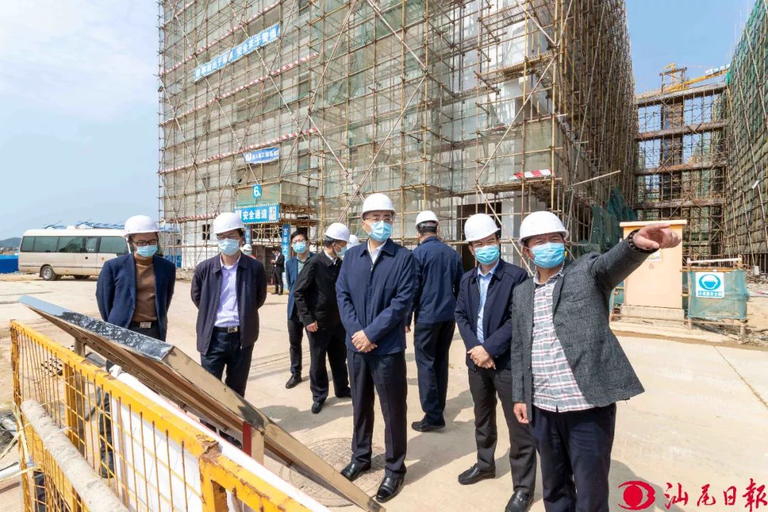 逯峰调研中央商务区和汕尾高新区红草园区时要求抢抓生产建设 高规格高质量推动发展4.jpg