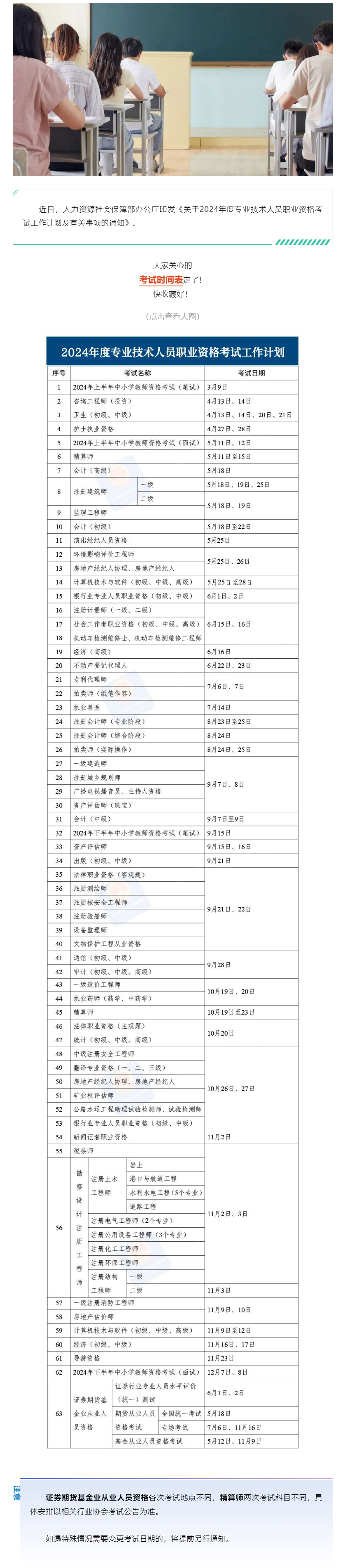 收好！2024年度专业技术人员职业资格考试时间表定了&rarr;.png