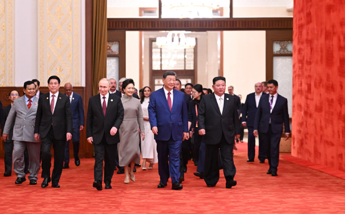 纪念中国人民抗日战争暨世界反法西斯战争胜利80周年招待会在京隆重举行 习近平发表重要讲话