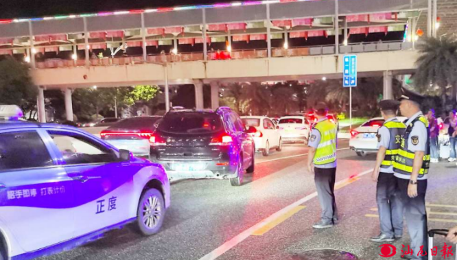 汕尾多举措保障双节假期道路畅通