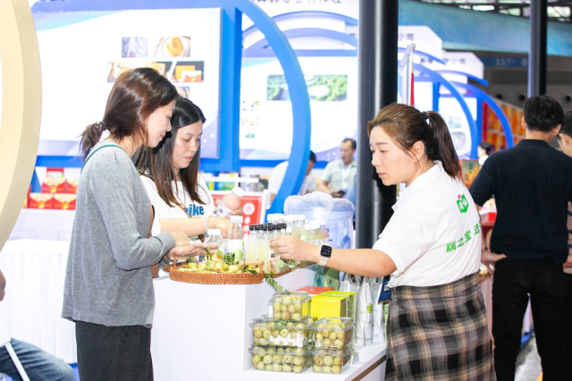 陆河油柑“圈粉”消费者和采购商。 陆河油柑“圈粉”消费者和采购商。