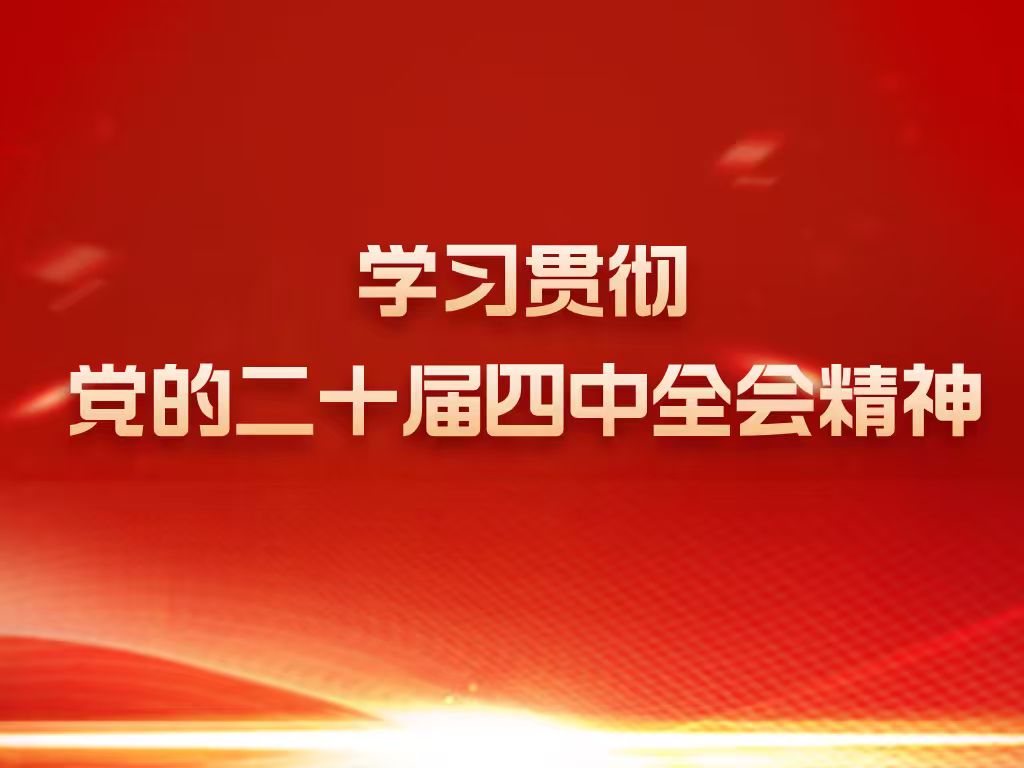 市财政局召开党组（扩大）会议 传达学习贯彻党的二十届四中全会精神
