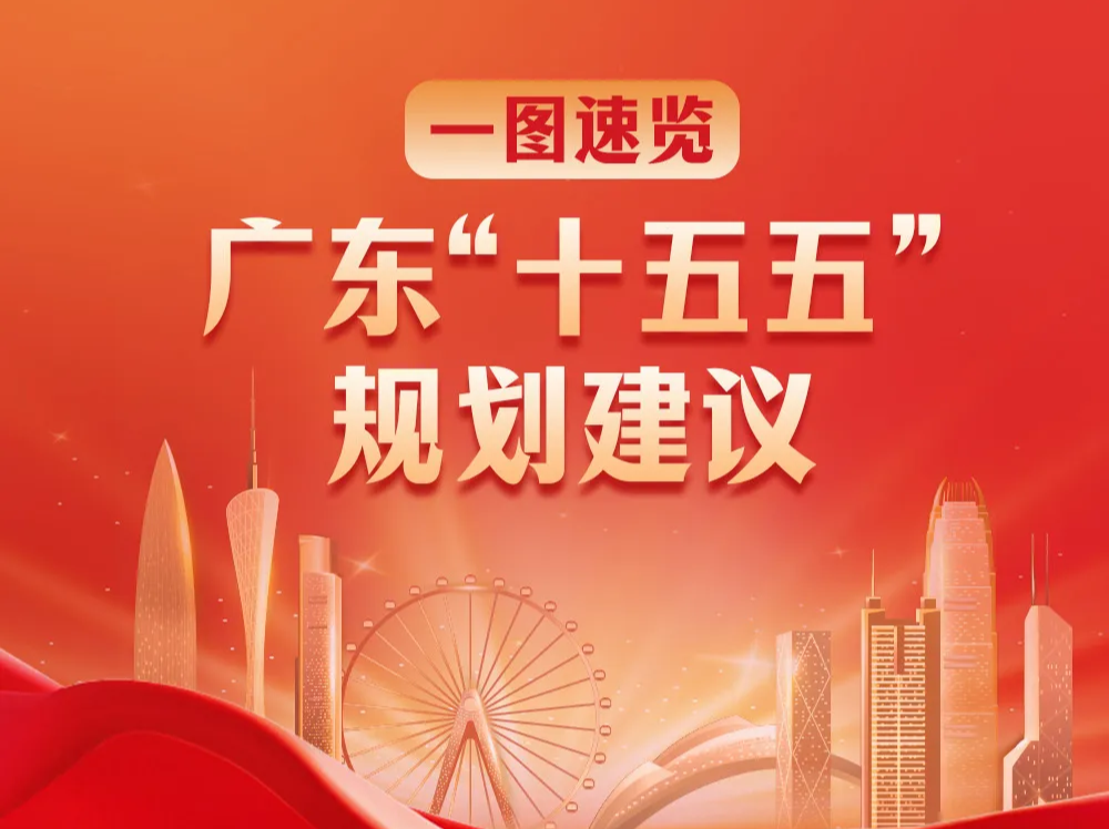 一图速览广东“十五五”规划建议