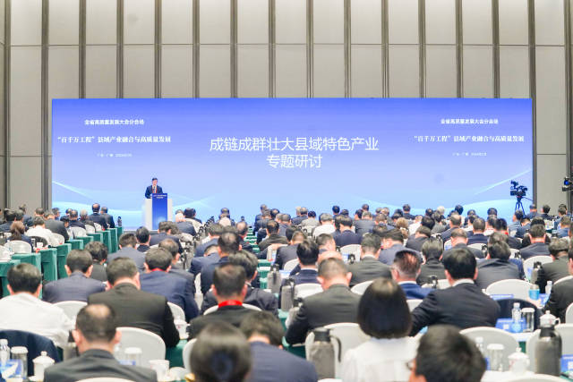 “成链成群壮大县域特色产业”专题研讨