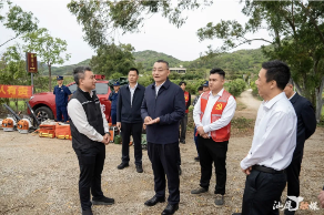 逯峰到市城区督导检查清明节期间森林防灭火工作 拧紧责任链条 强化立体防控 筑牢森林防灭火屏障 维护群众生命财产安全