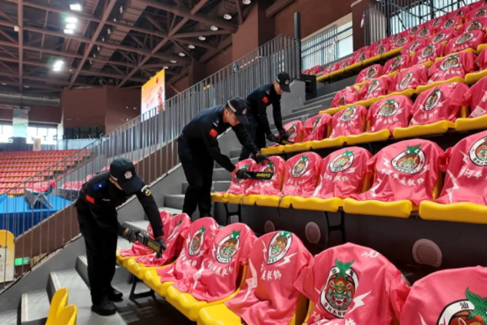 热血开赛，藏蓝守护！汕尾公安圆满完成2026“粤BA”汕尾VS韶关赛事安保任务