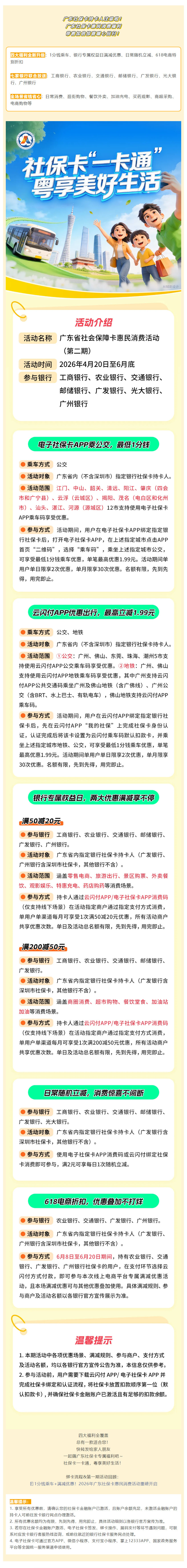 1分钱乘车、满50减20&hellip;&hellip;广东社保卡第二期惠民消费活动再升级.png