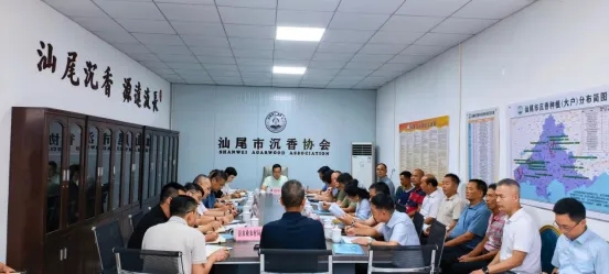 市政府副市长周小壮带队调研汕尾沉香产业