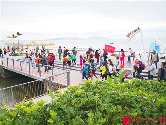 第五届磨房汕尾40公里徒步活动举行 来自省内