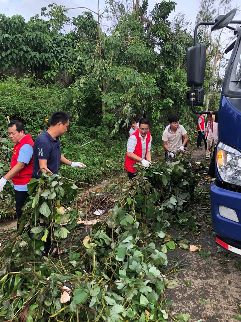 汕尾市城乡规划局全力开展灾后复产和环境清理