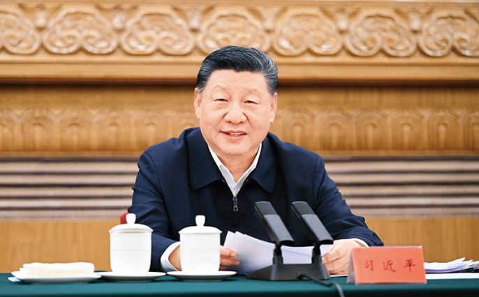 习近平：促进民营经济健康发展、高质量发展