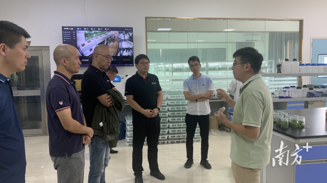 专题考察调研现场。